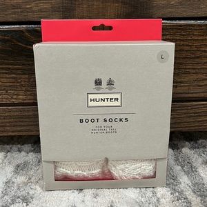 Hunter Cable Knit Boot Socks